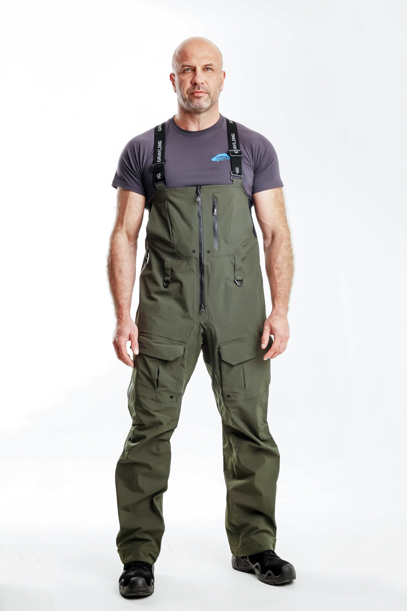 Тугур костюм для рыбалки GRAYLING, хаки